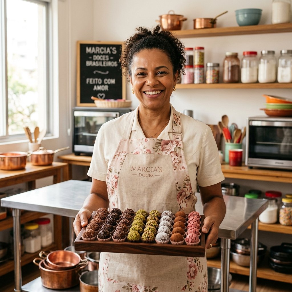 Márcia Vieira - Confeiteira da Doces da Márcia